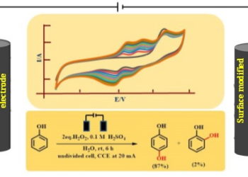 Transforming phenol into 1,4 hydroquione, a key ingredient in food preservatives, pharma and polymers
