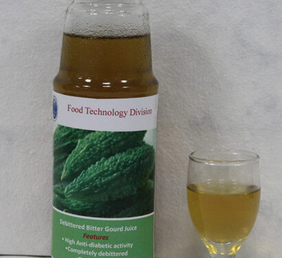 BARC technology for de-bittered bitter gourd juice for diabetes patients