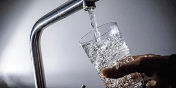 Fast and safe de-fluoridation of water using alumina