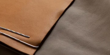Leather like materials made out of plant waste
